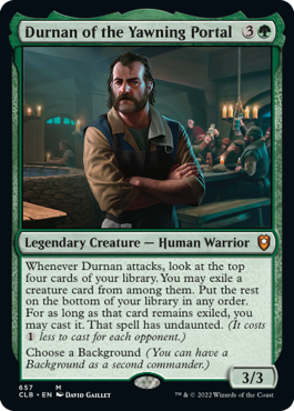 Durnan of the Yawning Portal - Magic: The Gathering - CLB Near Mint Inglés