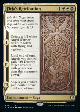 Firja's Retribution - Magic: The Gathering - CLB Near Mint Inglés