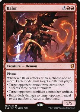 Balor - Magic: The Gathering - P Stamped_CLB Near Mint Japonés