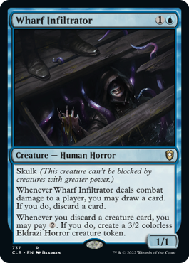 Wharf Infiltrator - Magic: The Gathering - CLB Near Mint Inglés