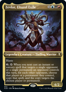 Zevlor, Elturel Exile - Magic: The Gathering - CLB-BF Near Mint Inglés