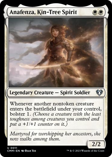Anafenza, Kin-Tree Spirit - Magic: The Gathering - CMM Near Mint Inglés