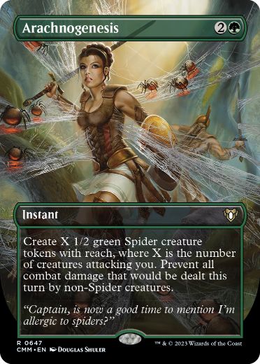 Arachnogenesis - Magic: The Gathering - CMM-BF Near Mint Inglés