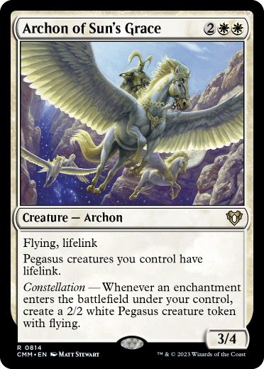 Archon of Sun's Grace - Magic: The Gathering - CMM Near Mint Inglés