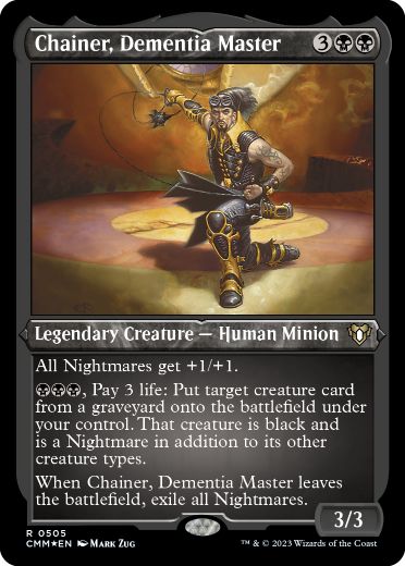 Chainer, Dementia Master - Magic: The Gathering - CMM-BF Near Mint Inglés