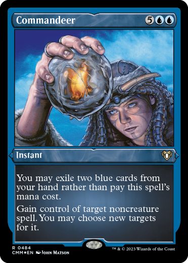 Commandeer - Magic: The Gathering - CMM-BF Near Mint Inglés