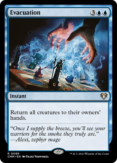 Evacuation - Magic: The Gathering - CMM Near Mint Inglés