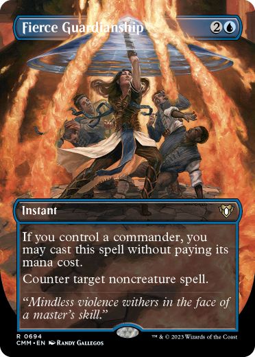 Fierce Guardianship - Magic: The Gathering - CMM-BF Near Mint Inglés