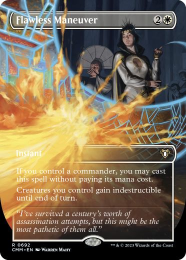 Flawless Maneuver - Magic: The Gathering - CMM-BF Near Mint Inglés