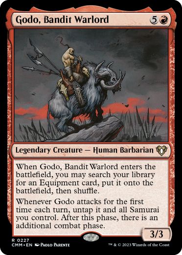 Godo, Bandit Warlord - Magic: The Gathering - CMM Near Mint Inglés