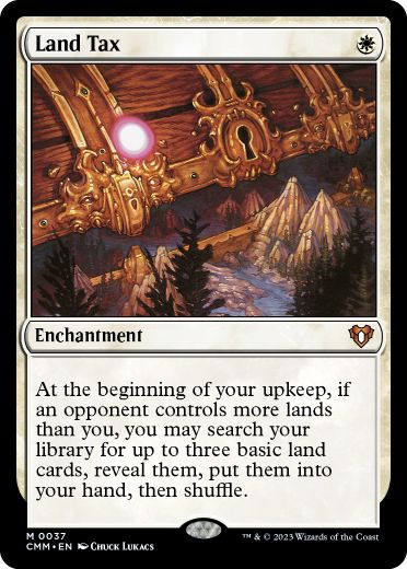 Land Tax - Magic: The Gathering - CMM Near Mint Inglés