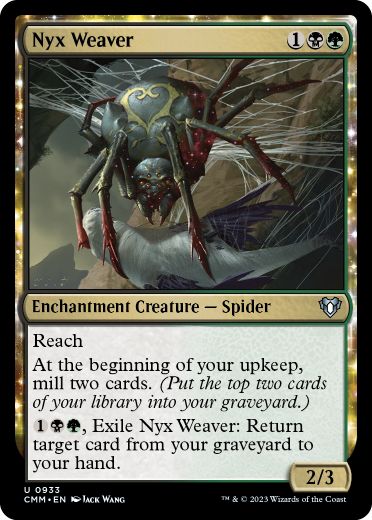 Nyx Weaver - Magic: The Gathering - CMM Near Mint Inglés