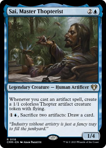 Sai, Master Thopterist - Magic: The Gathering - CMM Near Mint Inglés