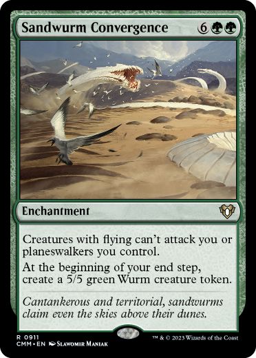 Sandwurm Convergence - Magic: The Gathering - CMM Near Mint Inglés