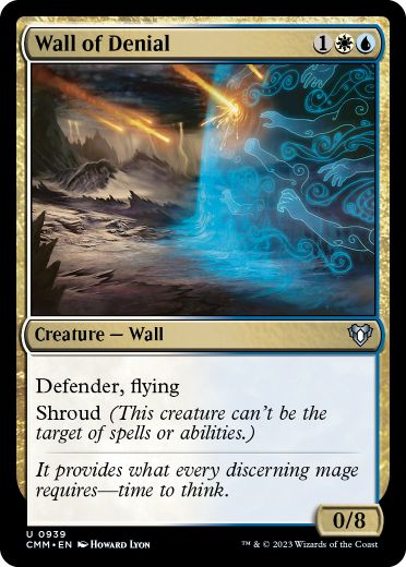 Wall of Denial - Magic: The Gathering - CMM Near Mint Inglés