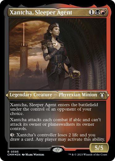 Xantcha, Sleeper Agent - Magic: The Gathering - CMM-BF Near Mint Inglés