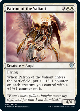 Patron of the Valiant - Magic: The Gathering - CMR Near Mint Inglés