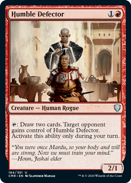 Humble Defector - Magic: The Gathering - CMR Near Mint Inglés