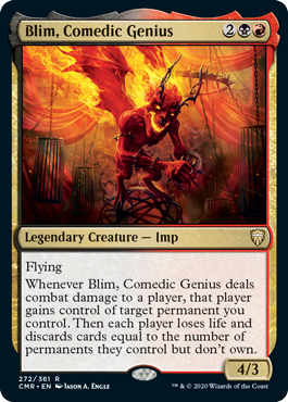 Blim, Comedic Genius - Magic: The Gathering - CMR Near Mint Inglés