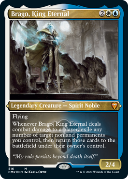 Brago, King Eternal - Magic: The Gathering - CMR-BF Near Mint Inglés