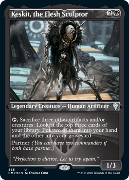 Keskit, the Flesh Sculptor - Magic: The Gathering - CMR-BF Near Mint Inglés