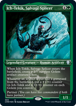 Ich-Tekik, Salvage Splicer - Magic: The Gathering - CMR-BF Near Mint Inglés