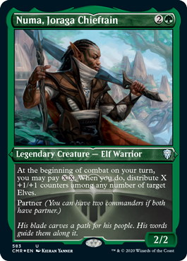 Numa, Joraga Chieftain - Magic: The Gathering - CMR-BF Near Mint Inglés