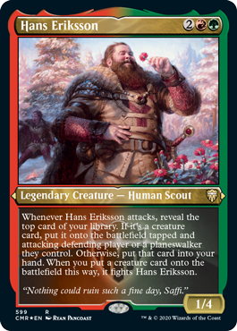 Hans Eriksson - Magic: The Gathering - CMR-BF Near Mint Inglés