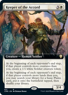 Keeper of the Accord - Magic: The Gathering - CMR-BF Near Mint Inglés