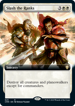 Slash the Ranks - Magic: The Gathering - CMR-BF Near Mint Inglés