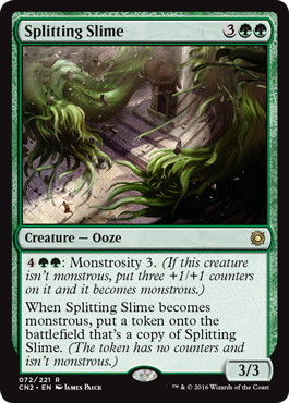 Splitting Slime - Magic: The Gathering - CN2 Near Mint Inglés