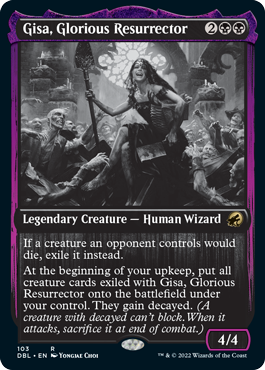Gisa, Glorious Resurrector - Magic: The Gathering - DBL Near Mint Inglés