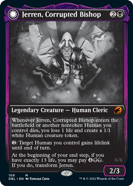 Jerren, Corrupted Bishop - Magic: The Gathering - DBL Near Mint Inglés