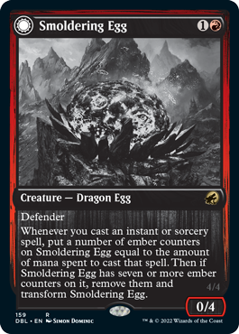 Smoldering Egg - Magic: The Gathering - DBL Near Mint Inglés