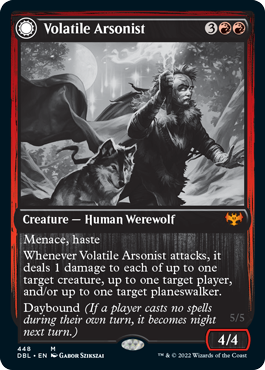 Volatile Arsonist - Magic: The Gathering - DBL Near Mint Inglés