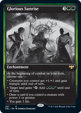 Glorious Sunrise - Magic: The Gathering - DBL Near Mint Inglés