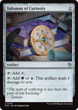 Talisman of Curiosity - Magic: The Gathering - DRC Near Mint Inglés