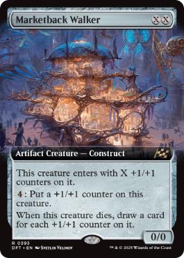 Marketback Walker - Magic: The Gathering - DFT-BF Near Mint Inglés