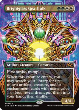 Brightglass Gearhulk - Magic: The Gathering - DFT-BF Near Mint Inglés