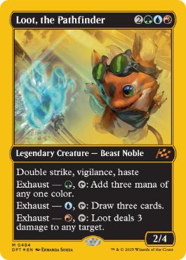 Loot, the Pathfinder - Magic: The Gathering - DFT-BF Near Mint Inglés