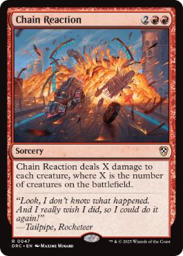 Chain Reaction - Magic: The Gathering - DRC Near Mint Inglés