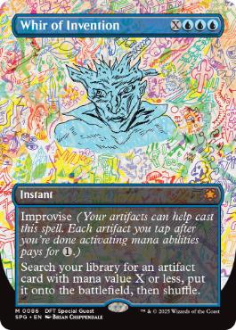 Whir of Invention - Magic: The Gathering - SPG Near Mint Inglés