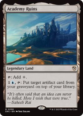 Academy Ruins - Magic: The Gathering - DRC Near Mint Inglés