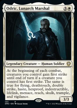 Odric, Lunarch Marshal - Magic: The Gathering - DMC Near Mint Inglés