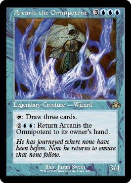 Arcanis the Omnipotent - Magic: The Gathering - DMR Near Mint Inglés