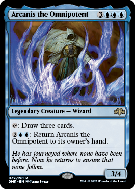 Arcanis the Omnipotent - Magic: The Gathering - DMR Near Mint Inglés