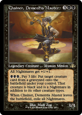 Chainer, Dementia Master - Magic: The Gathering - DMR Near Mint Inglés