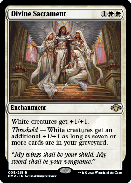 Divine Sacrament - Magic: The Gathering - DMR Near Mint Inglés