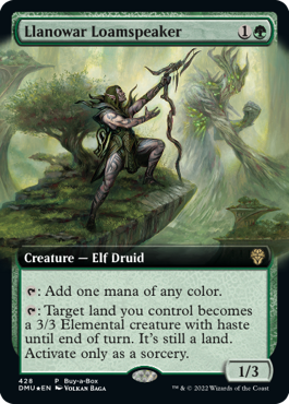 Llanowar Loamspeaker - Magic: The Gathering - BOX promos Near Mint Inglés