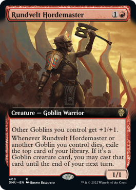 Rundvelt Hordemaster - Magic: The Gathering - DMU-BF Near Mint Inglés